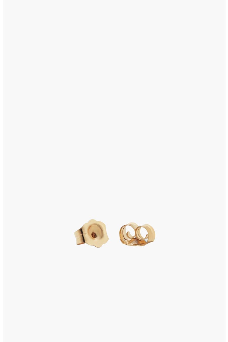 Diamond Pearl Stud Earrings, Alternate, color, Yellow Gold