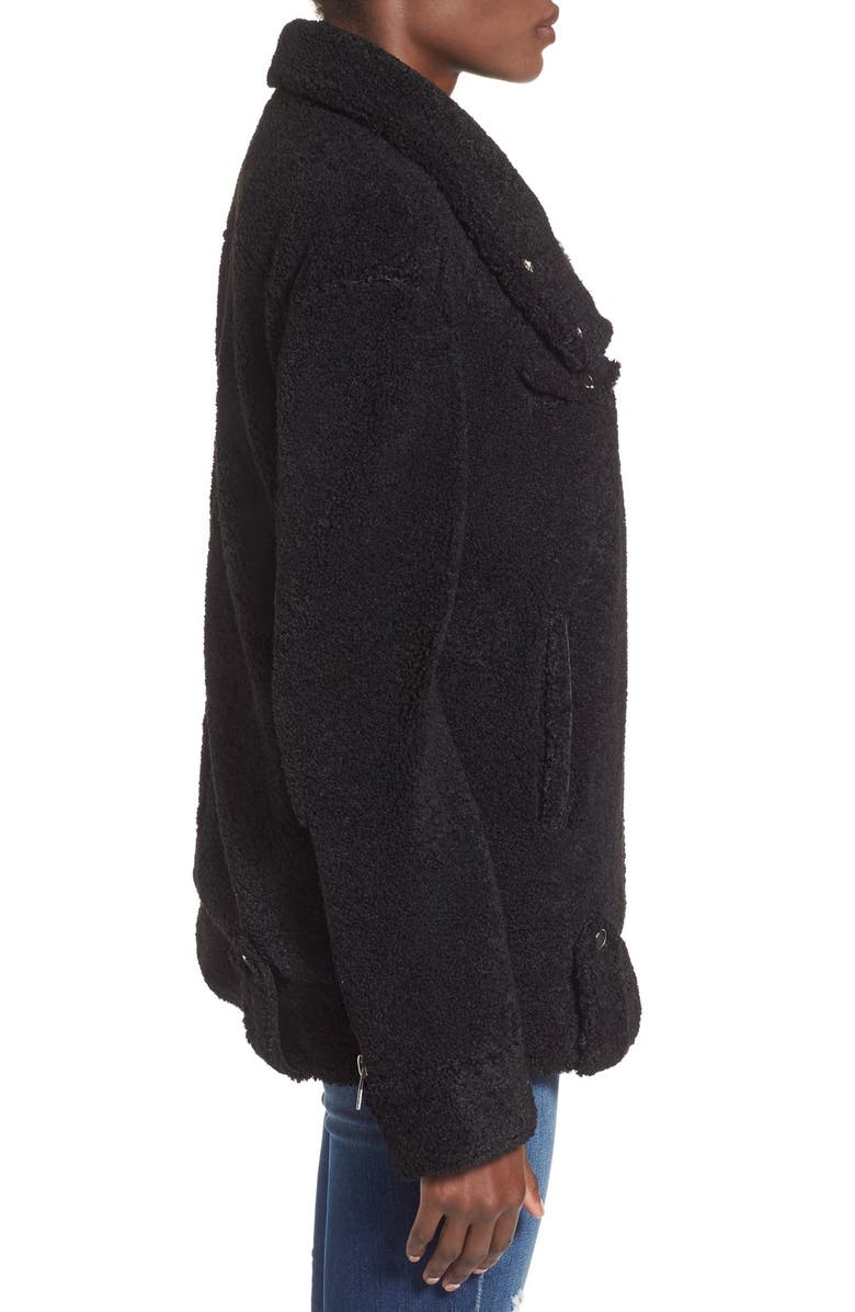 BLANKNYC 'Teddy' Moto Jacket, Alternate, color, 