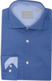 Ted Baker London Advanced Tech Stretch Slim Fit Button-Up Shirt