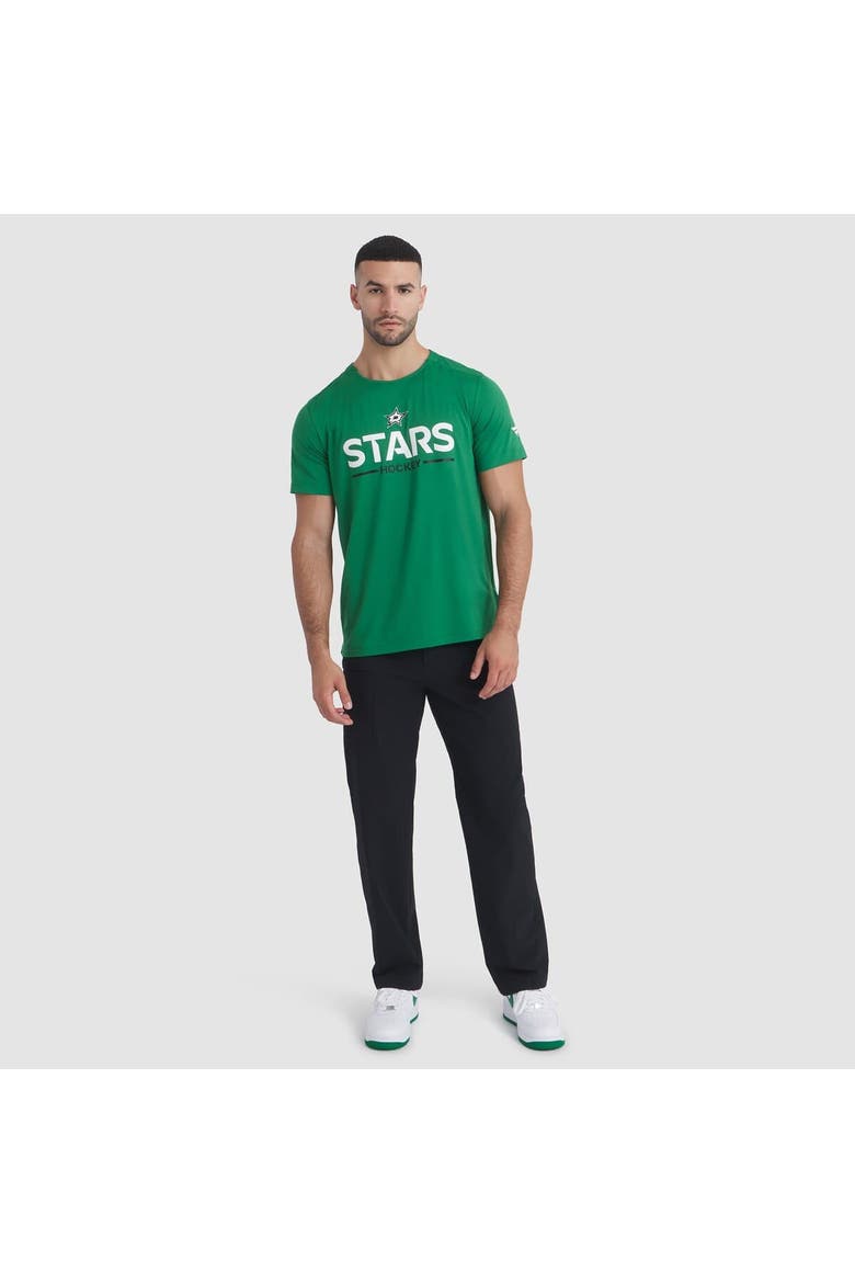 Men's Fanatics Kelly Green Dallas Stars Authentic Pro Rink Tech T-Shirt, Alternate, color, Kelly Green