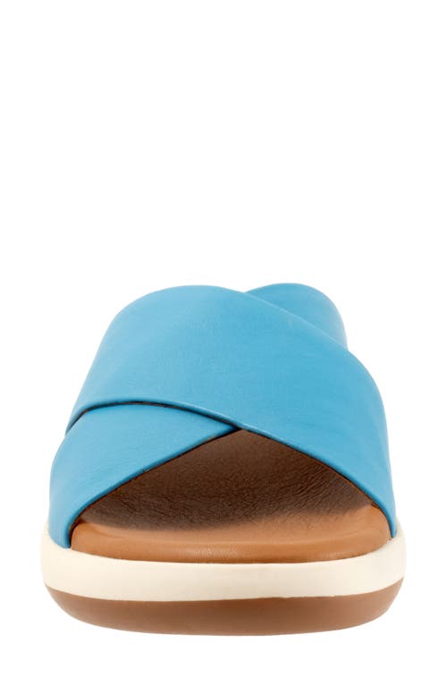 Softwalk ® Jesi Slide Sandal In Sky Blue