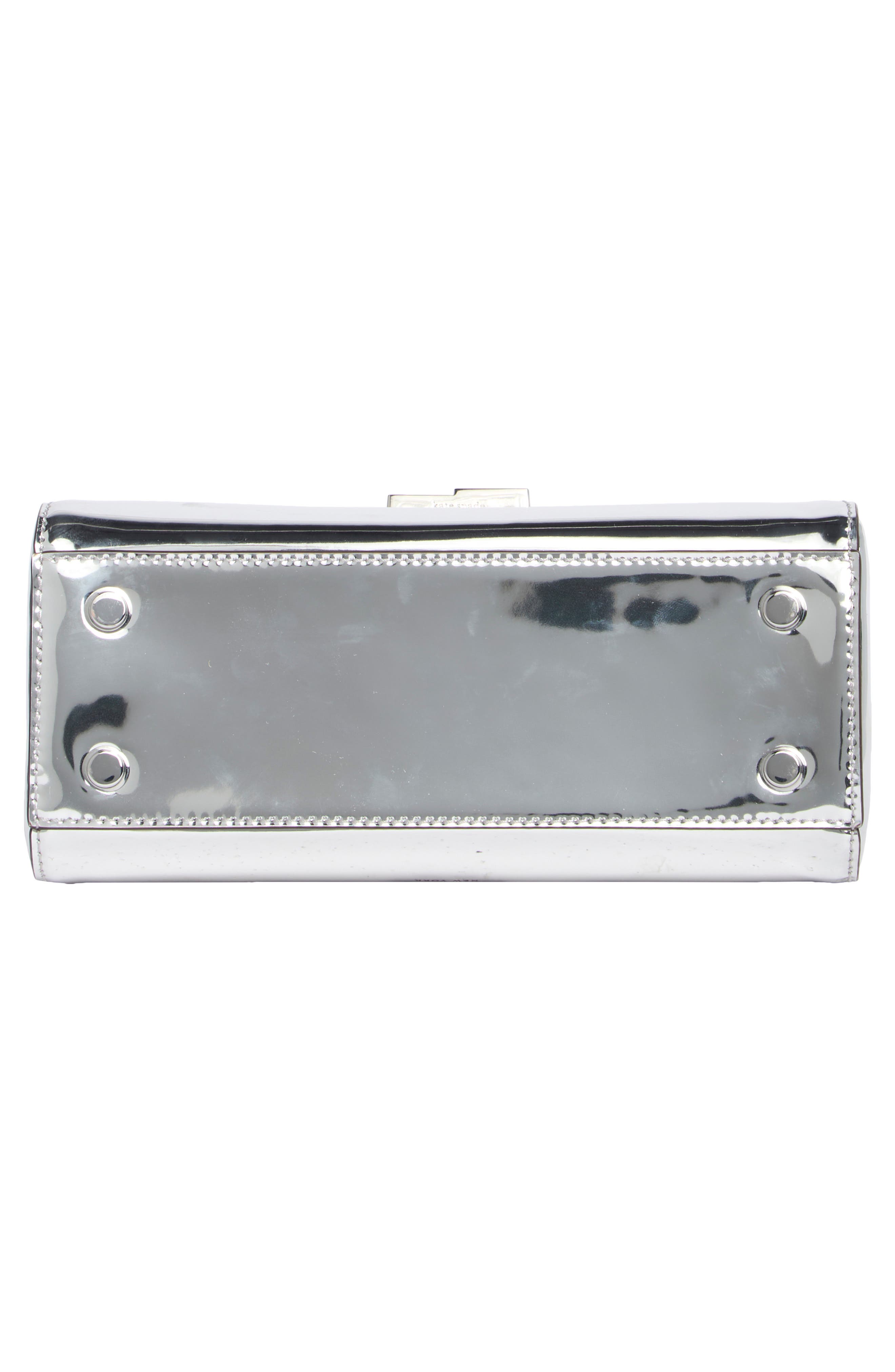 Dakota Satchel Bag, Alternate, color, SILVER