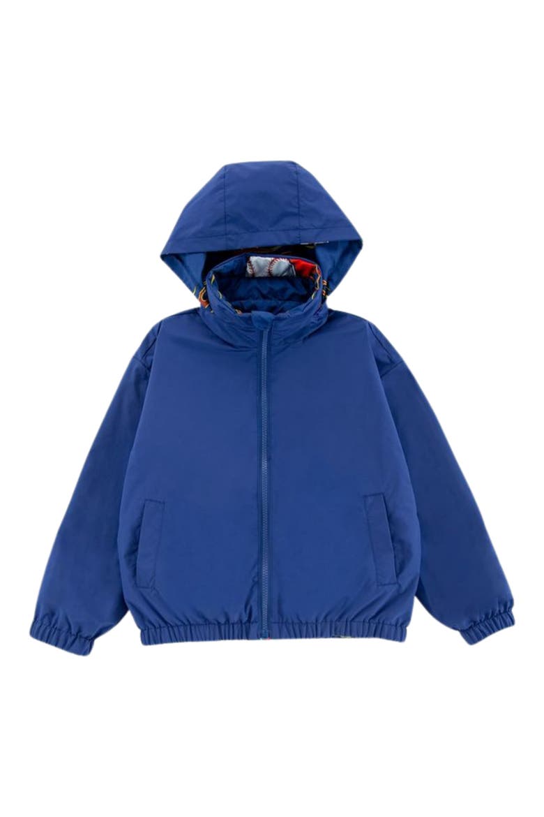 Kids' Max Rain Water Repellent Reversible Windbreaker, Alternate, color, BLUE