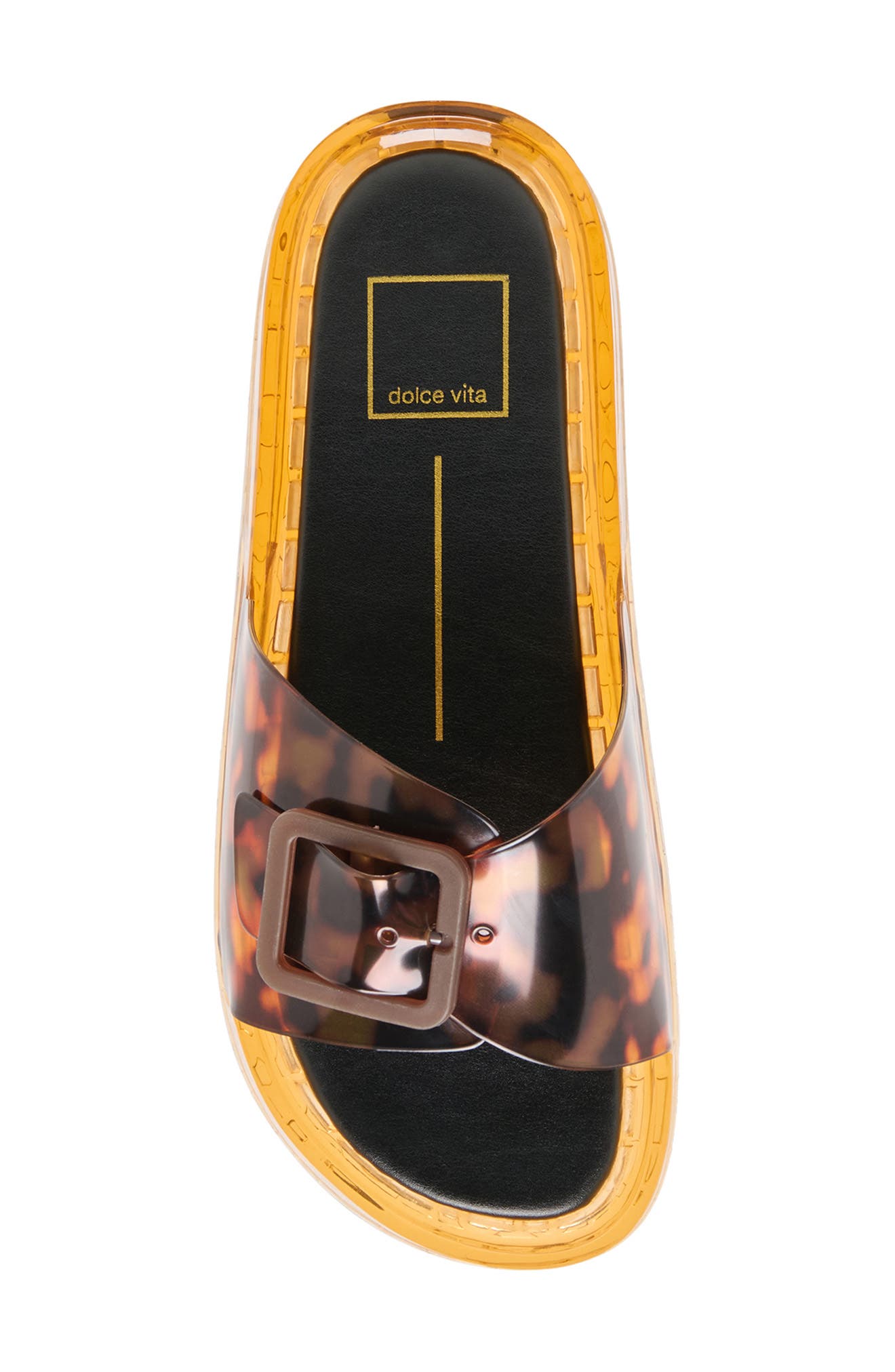 Jaylee Slide Sandal, Alternate, color, TORTOISE VINYL