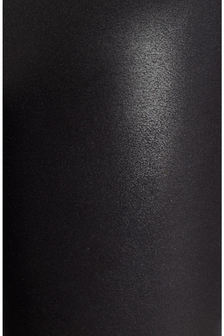 Faux Leather Leggings, Alternate, color, VERY BLACK