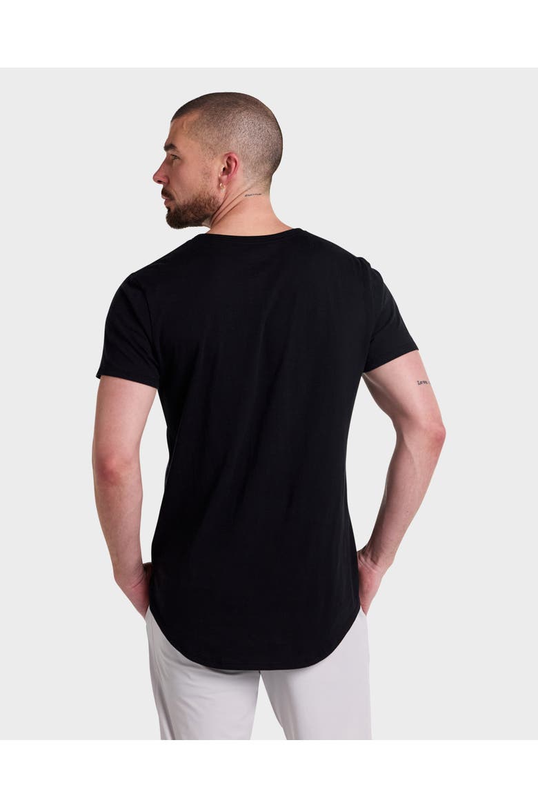 Scoop T-Shirt  Supima, Alternate, color, Black