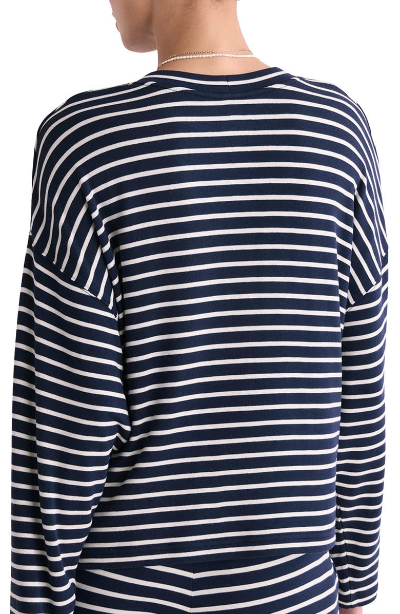 vineyard vines Stripe Dreamcloth Top, Alternate, color, Stripe Nautical Navy