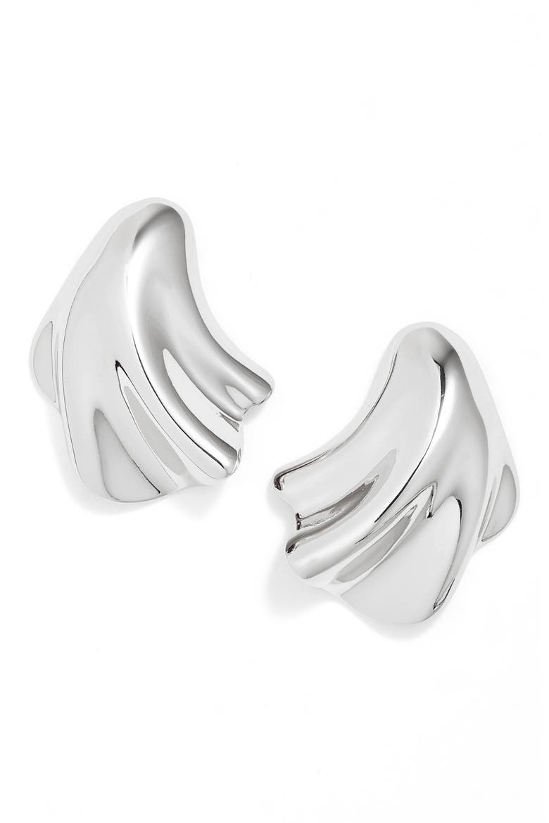 Lydia Earrings, Main, color, HIGH POLISH SILVER