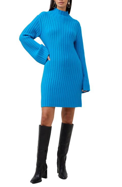 Babysoft Long Sleeve Rib Sweater Dress