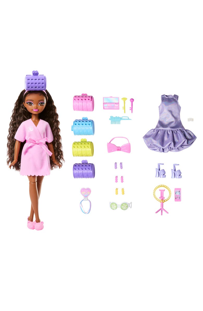 Barbie Dream Besties<sup>™</sup> Get Ready with Me<sup>™</sup> Barbie<sup>®</sup> Brooklyn Doll Playset, Alternate, color,
