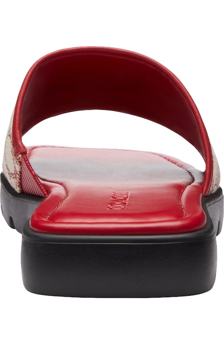 COACH Florence Signature Jacquard Slide Sandal, Alternate, color,