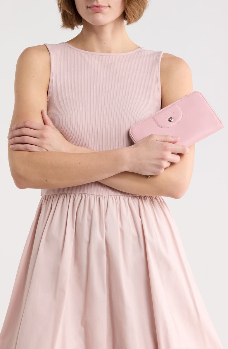 Longchamp Le Pliage Zip Wallet, Alternate, color, 