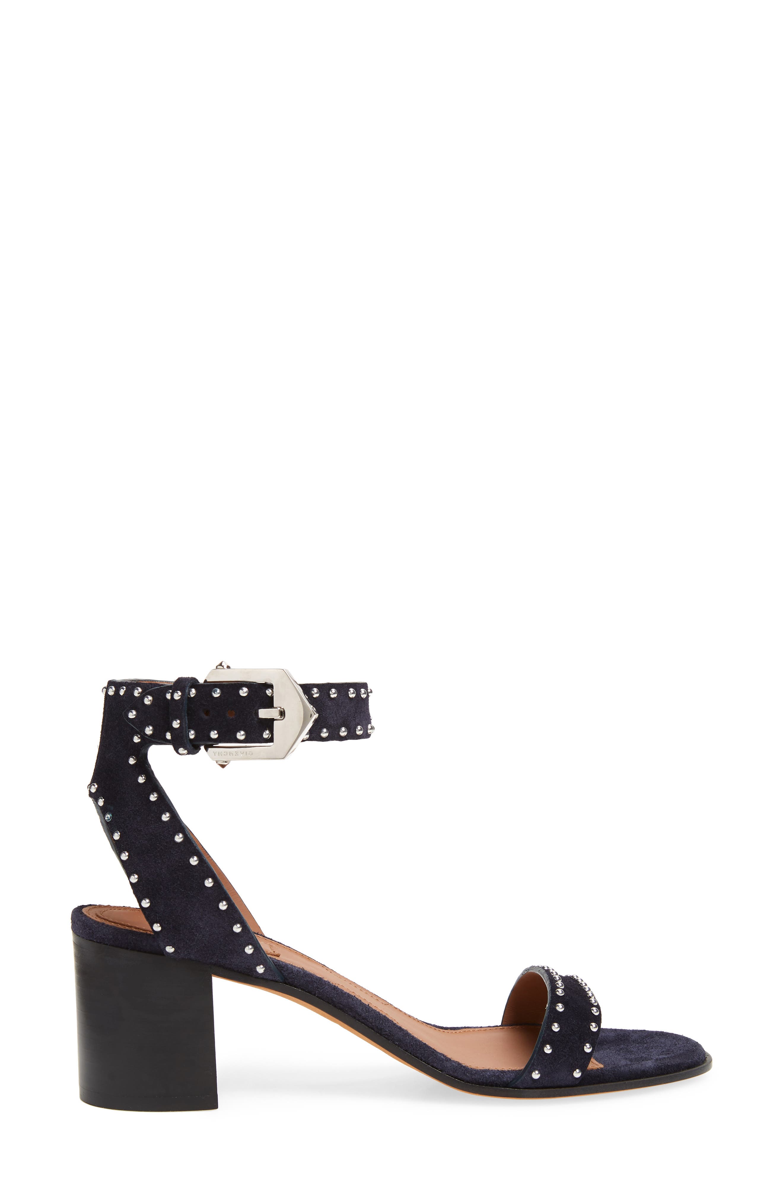 Givenchy Studded Ankle Strap Sandal, Alternate, color, 