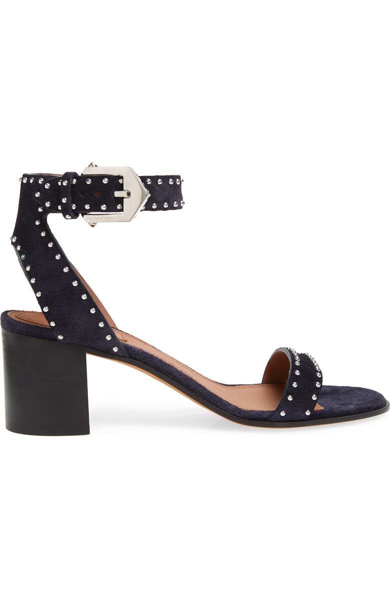 Givenchy Studded Ankle Strap Sandal, Alternate, color,