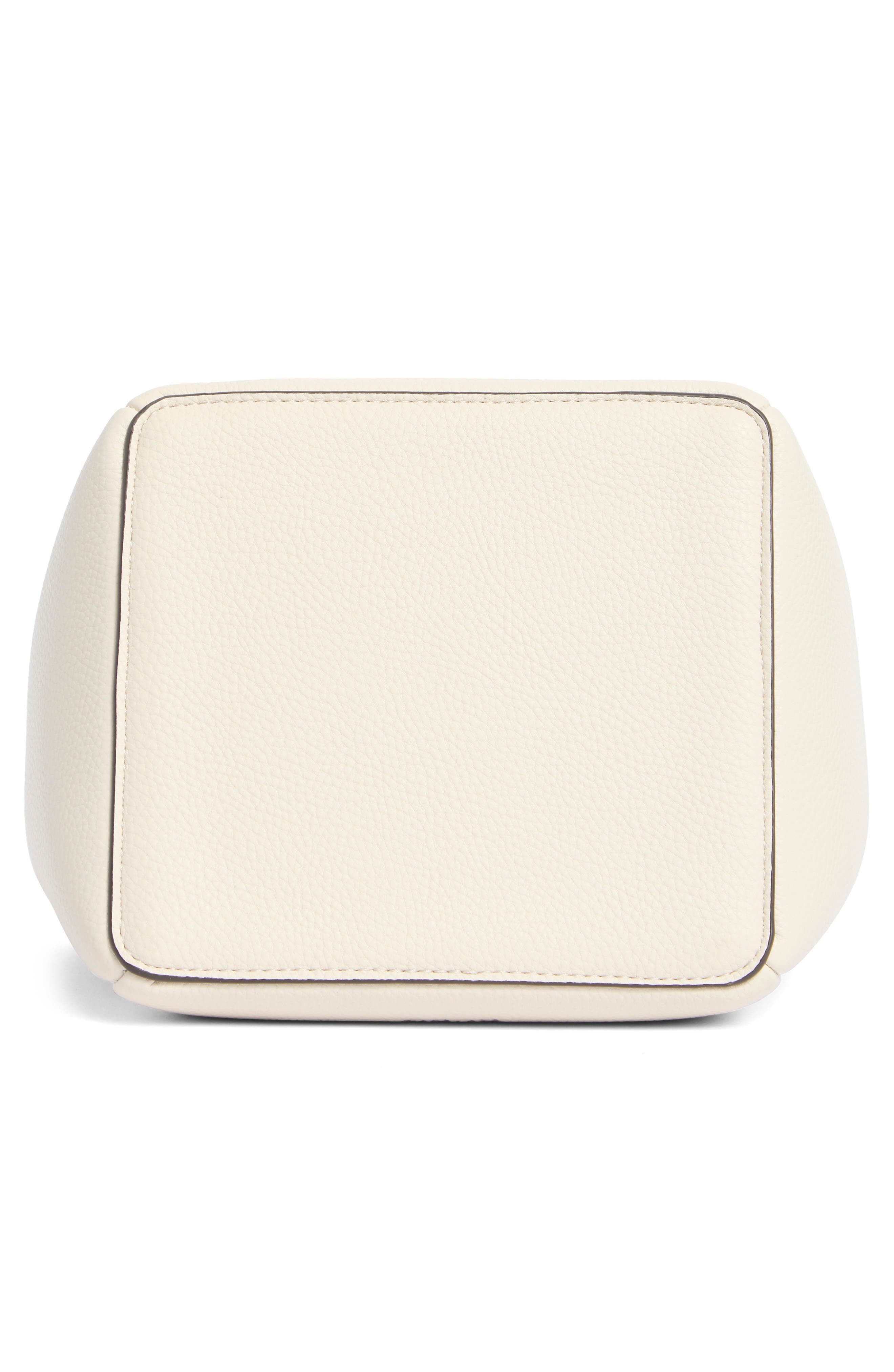 Petite Top Handle Bag with Pouch, Alternate, color, ALMOND