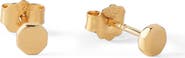 Ora Ana The Penny Mini Octogan Stud Earrings