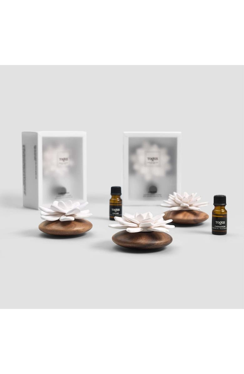 Togas Summer Orchid Ceramic Sachet, Alternate, color, White