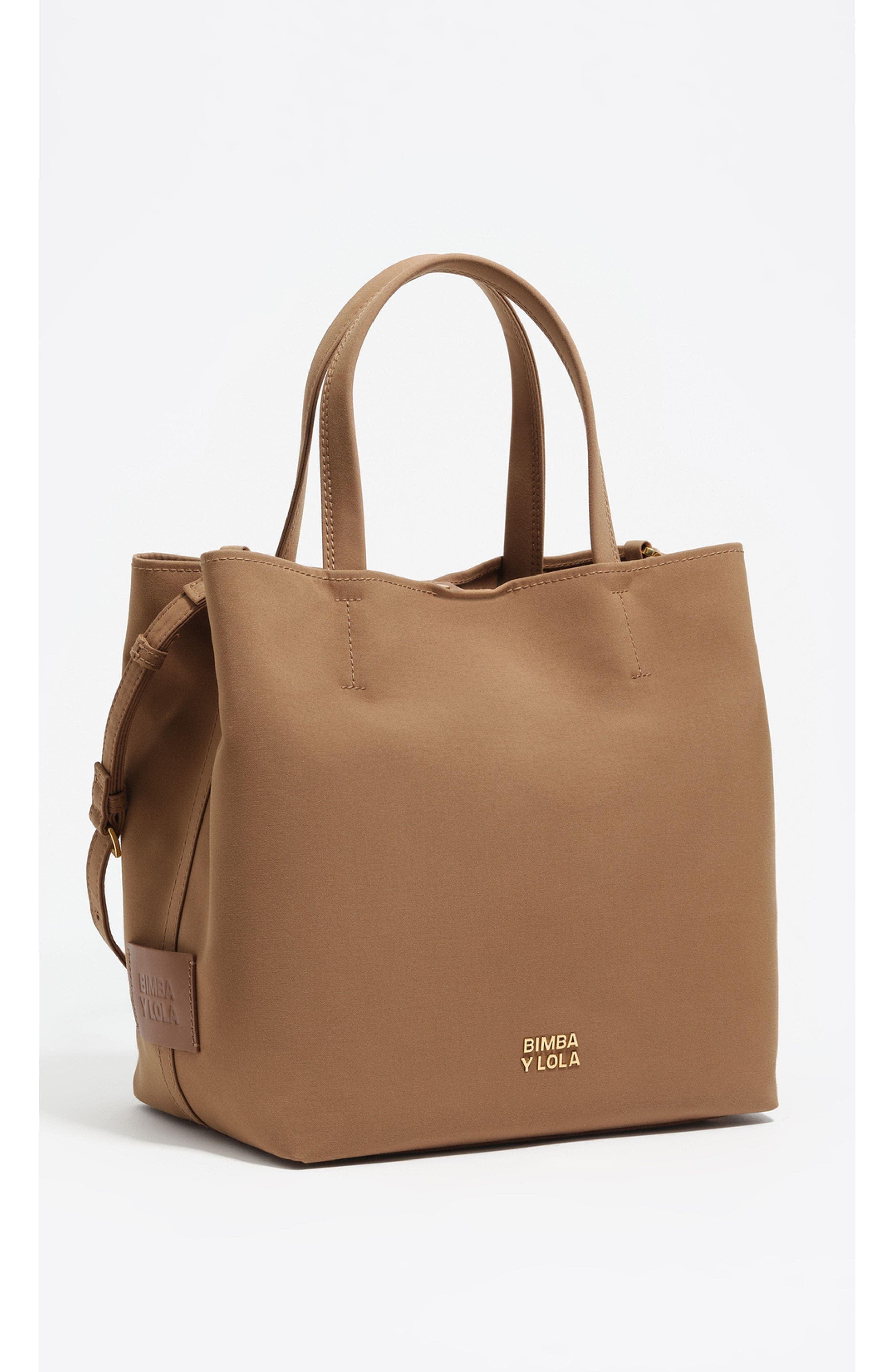 Bimba y Lola Large Nylon Chihuahua Bag, Main, color, Cinnamon