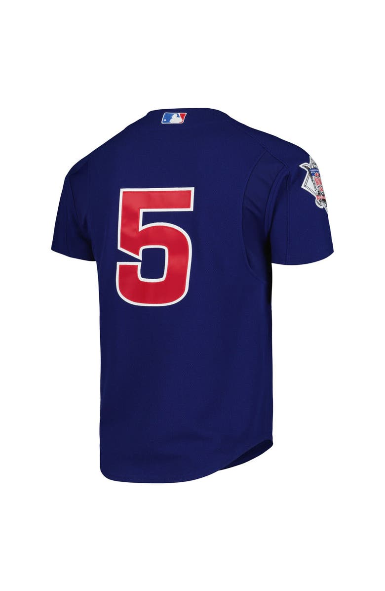Mitchell & Ness Men's Mitchell & Ness Nomar Garciaparra Royal Chicago Cubs Cooperstown Collection 2005 Batting Practice Jersey, Alternate, color, 