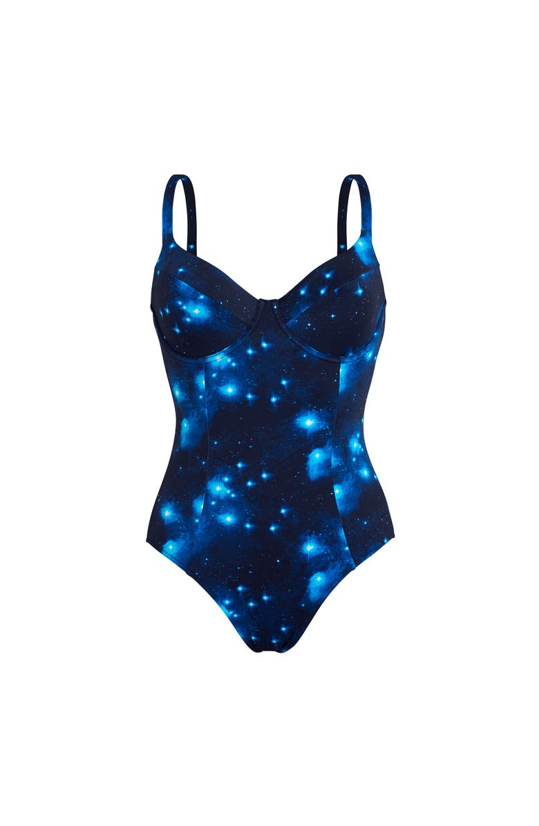 Vilebrequin Women Underwire One-piece Swimsuit Pégase, Main, color, Navy