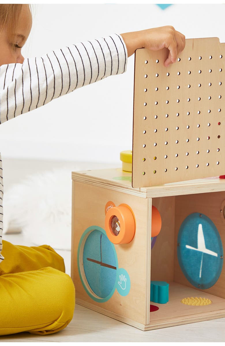 Janod Sensory Multi-Activity Discovery Box, Alternate, color, 