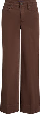 NYDJ Teresa High Waist Wide Leg Ankle Jeans