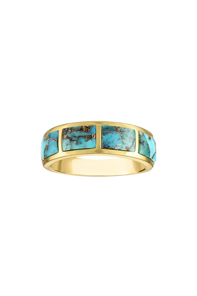 Composite Turquoise Ring, Main, color, YELLOW