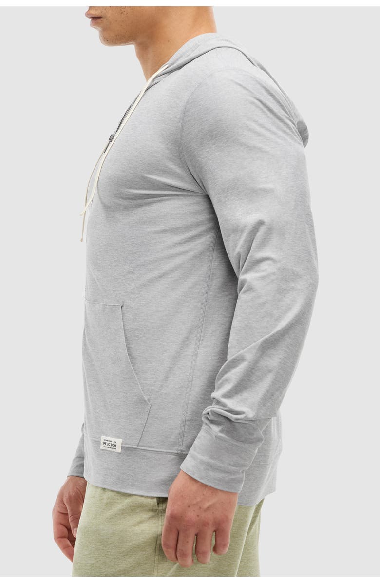Peloton Dreamblend Full Zip, Alternate, color, Light Heather Grey