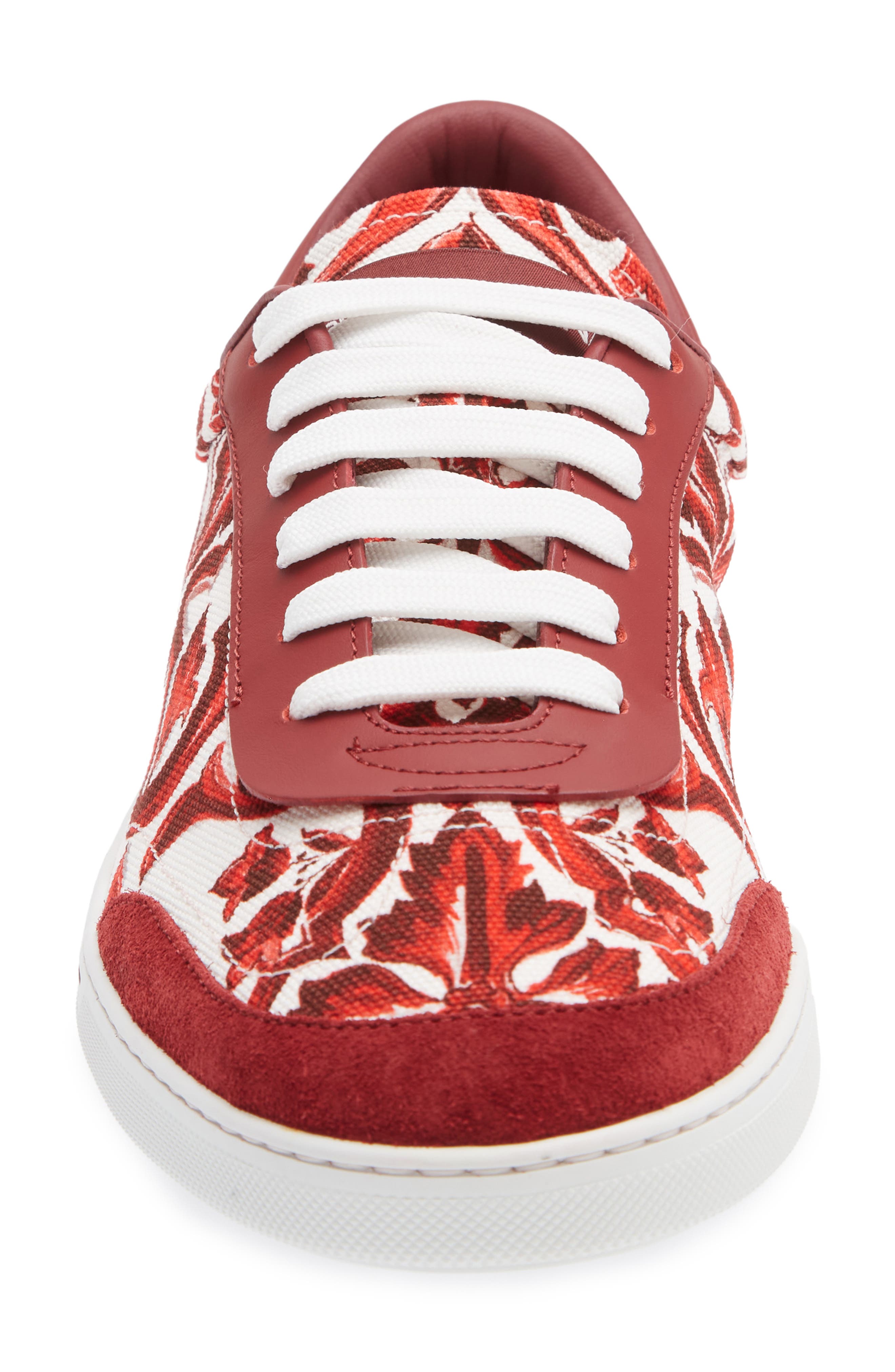 Dolce&Gabbana Majolica Print Low Top Sneaker, Alternate, color, Iy3tn Maiolica 1 Rubino