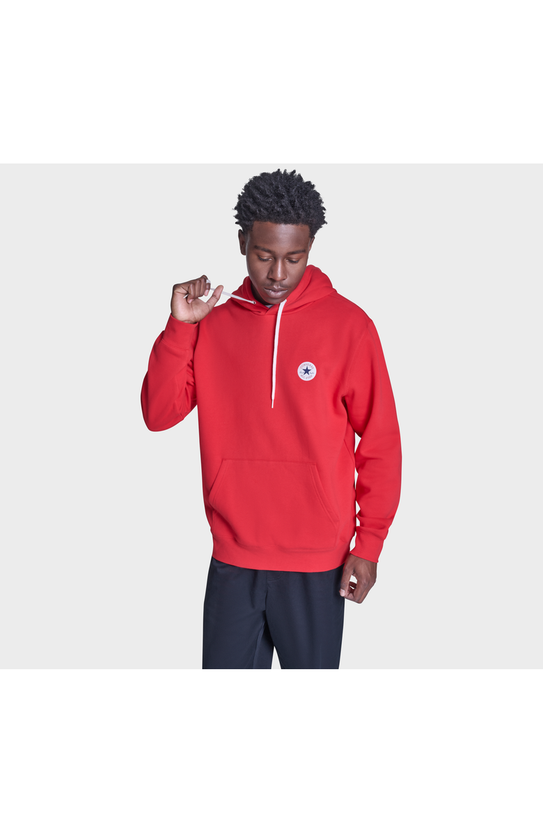 Converse Chuck Patch Hoodie, Main, color, Converse Red
