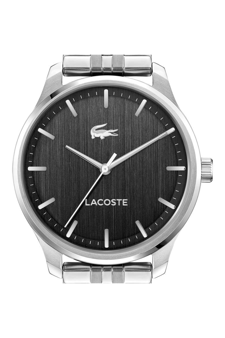 Lisbon Bracelet Watch, 42mm, Alternate, color, SILVER