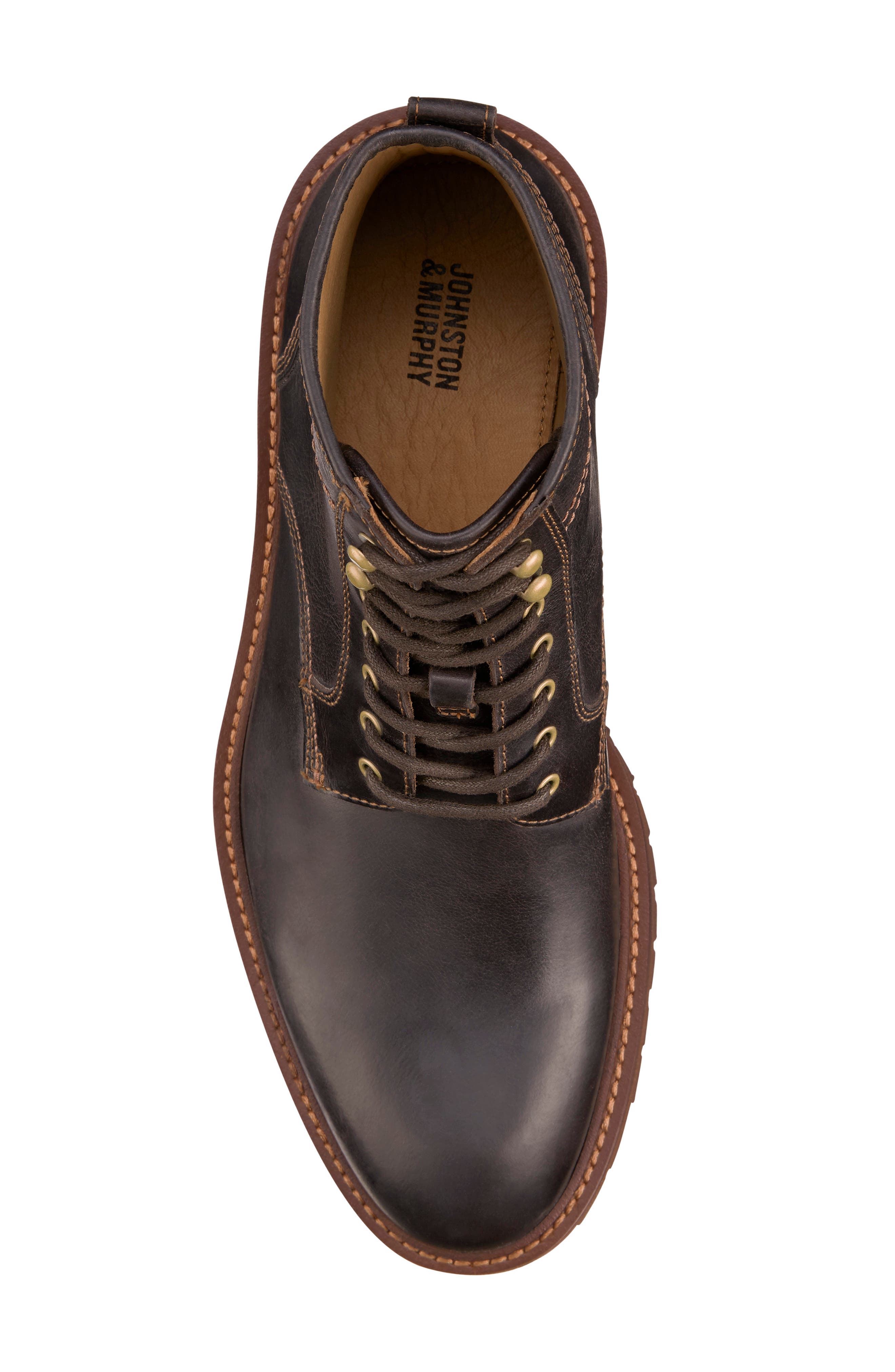 Barrett Water Resistant Boot, Alternate, color, DARK BROWN