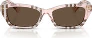 Burberry 52mm Rectangle Sunglasses