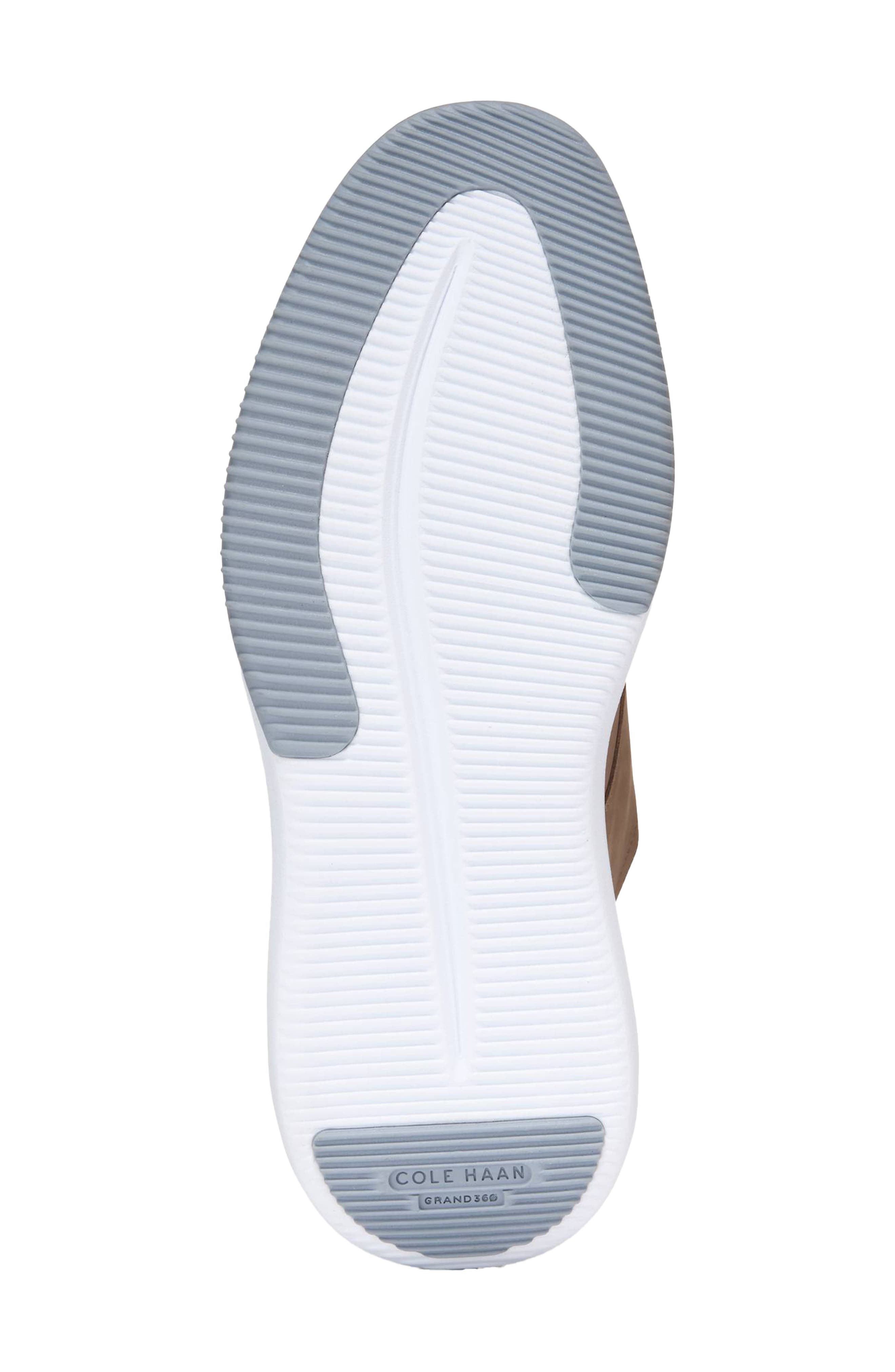 Grand Phaze Leather Plain Toe Quick-On Sneaker, Alternate, color, IRISH COFFEE NUBUCK / TRUFFLE
