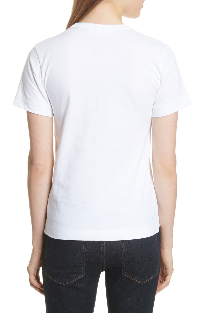 Comme des Garçons PLAY Graphic Tee, Alternate, color, 