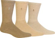 Polo Ralph Lauren 3-Pack Crew Socks