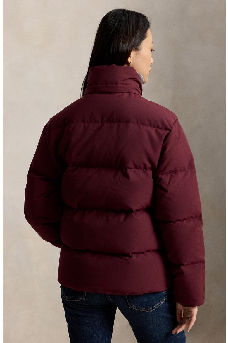Water Resistant 750 Fill Power Down Puffer Jacket, Alternate, color, CLASSIC WINE