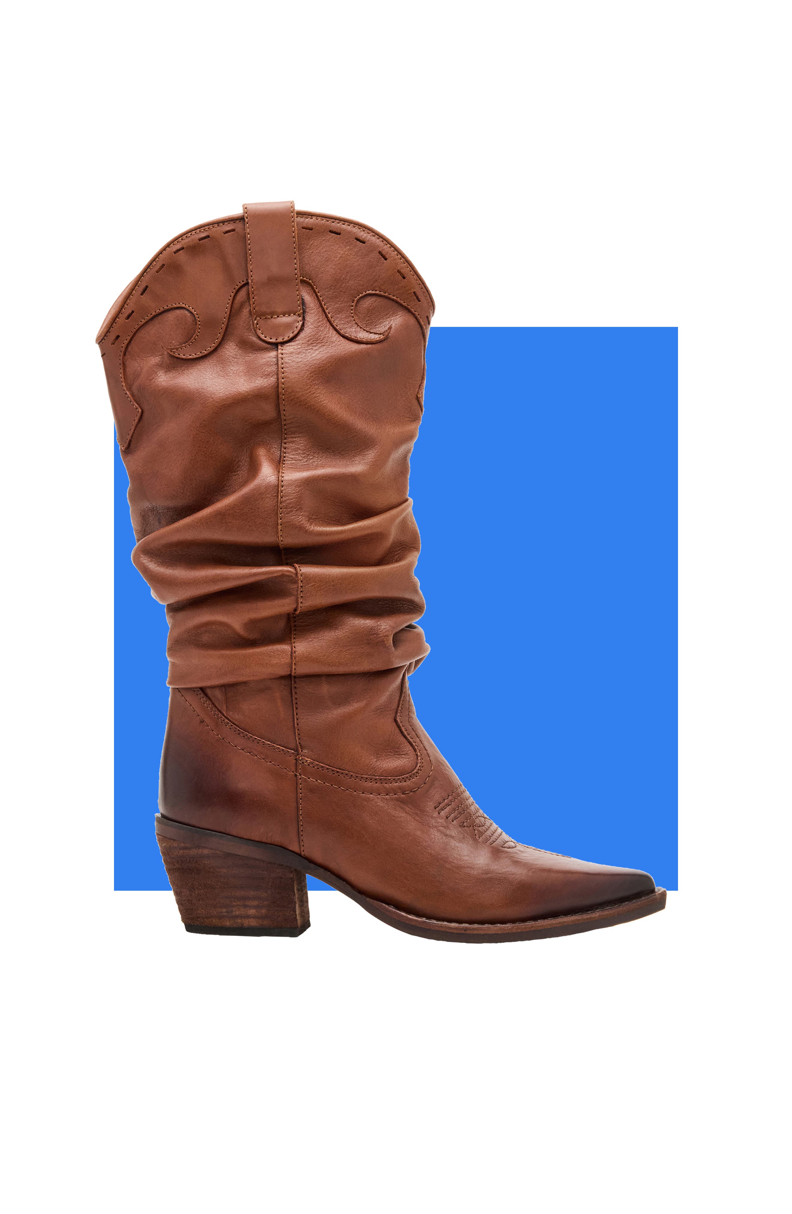 Stage Slouch Boot, Main, color, COGNAC LEATHER