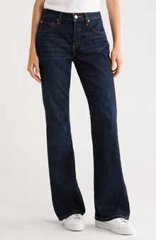 Twisted Bootcut Jeans