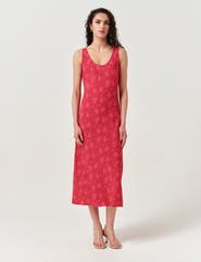 Ghost London Paloma Crepe Midi Slip Dress