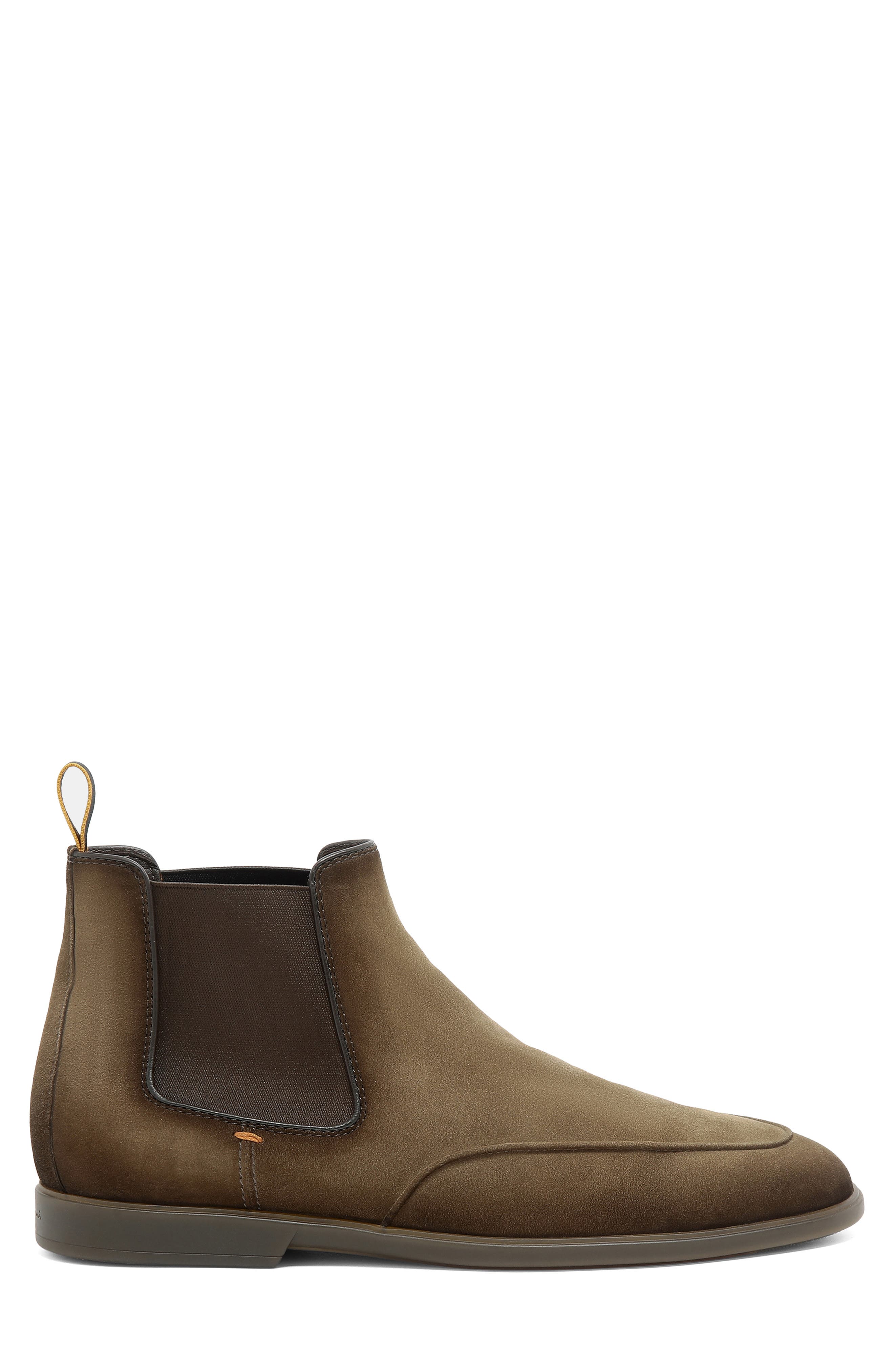 Santoni Claw Chelsea Boot, Alternate, color, Brown