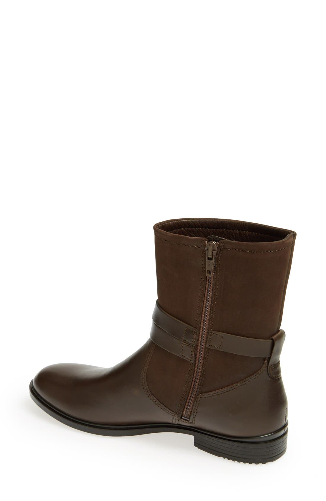 'Touch 15' Buckle Boot, Alternate, color, COFFEE LEATHER