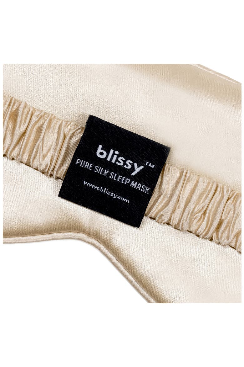 Silk Sleep Mask, Alternate, color, CHAMPAGNE