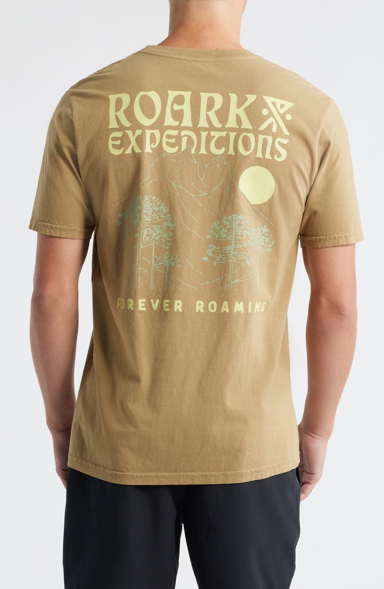 Roark Forever Roaming Graphic T-Shirt, Alternate, color, Khaki