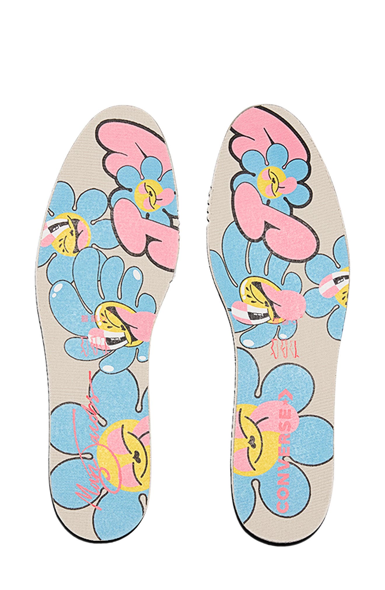 Converse x Marc Jacobs Gender Inclusive Chuck Taylor<sup>®</sup> All Star<sup>®</sup> Canvas High Top Sneaker, Alternate, color, Natural Ivory/ Black/ Egret