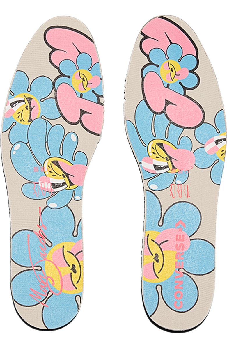 Converse x Marc Jacobs Gender Inclusive Chuck Taylor<sup>®</sup> All Star<sup>®</sup> Canvas High Top Sneaker, Alternate, color, Natural Ivory/ Black/ Egret