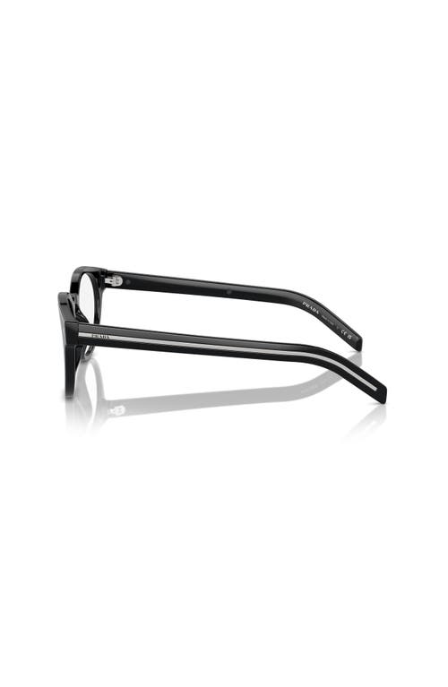 Prada 50mm Phantos Optical Glasses In Brown