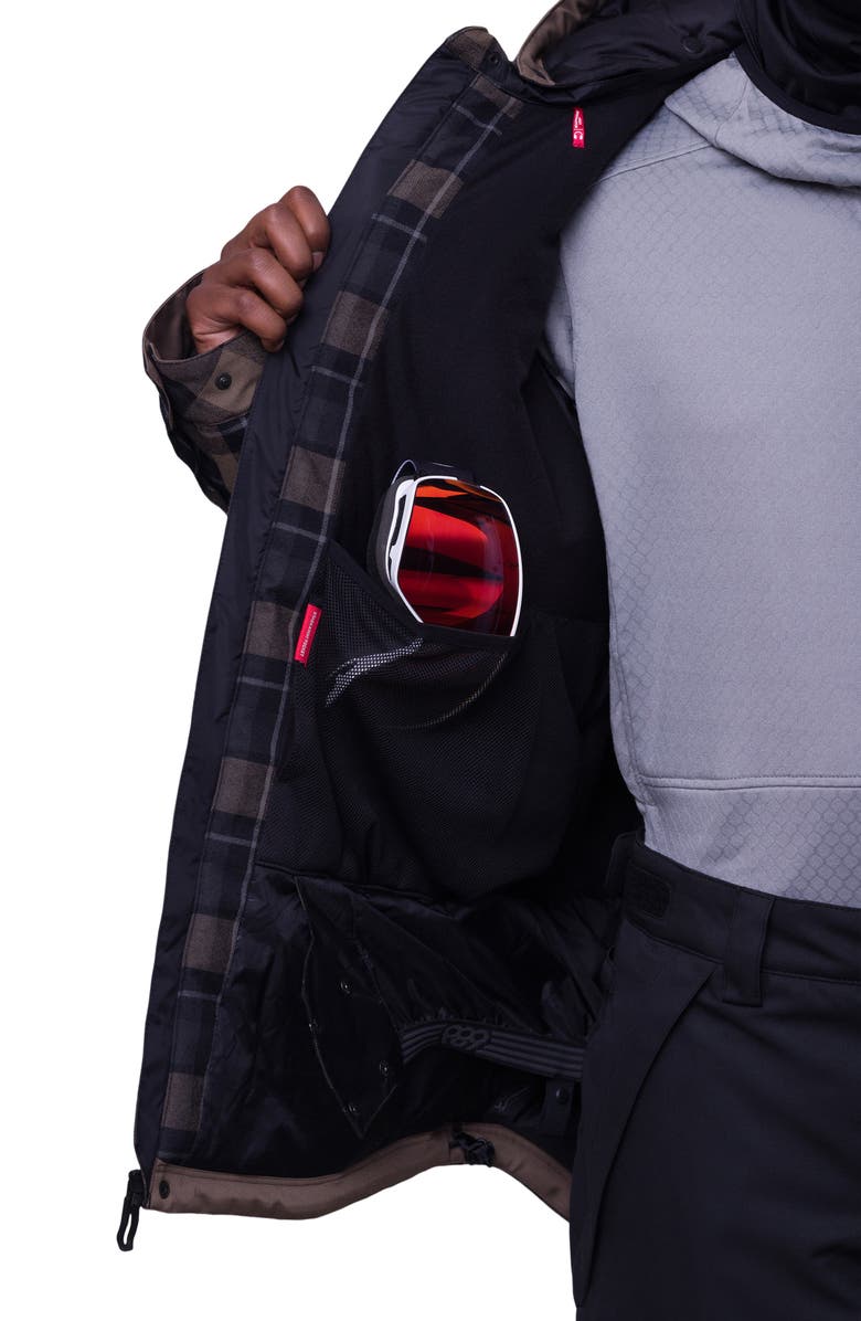 686 Woodland Plaid Insulated Jacket, Alternate, color, 