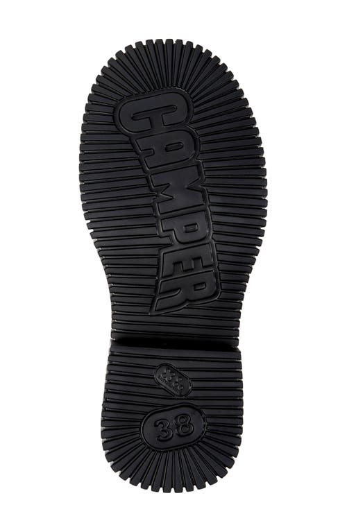 Camper Pix Berlin Lace-up Platform Derby Shoes In Animal Print