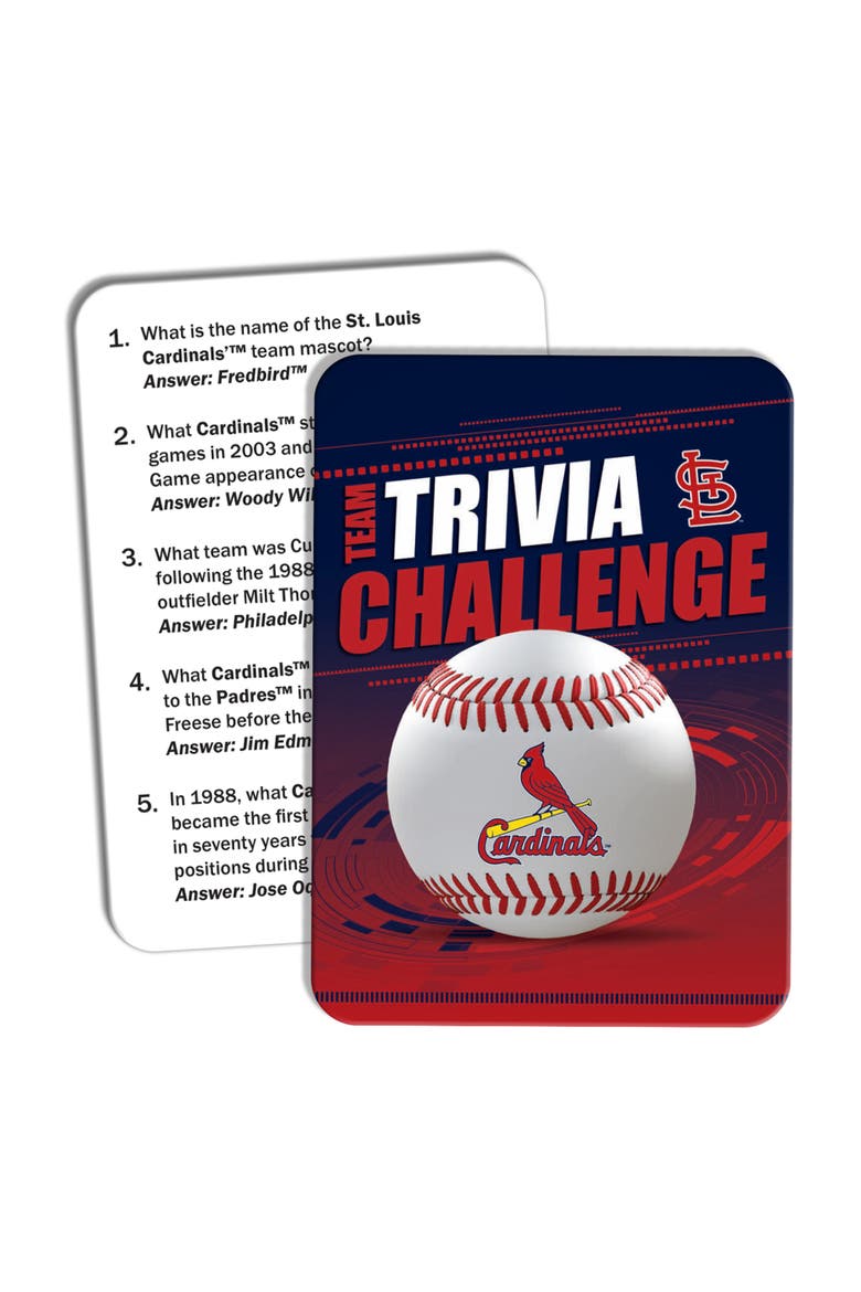 St. Louis Cardinals Trivia Challenge, Alternate, color, Multicolor